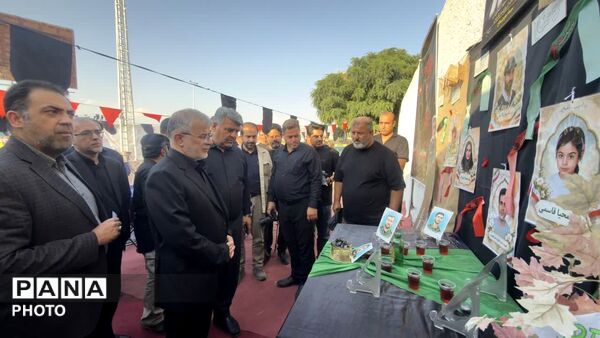 بازدید فرمانده انتظامی استان البرز از موکب عاشقان امام شهید شهرستان ساوجبلاغ