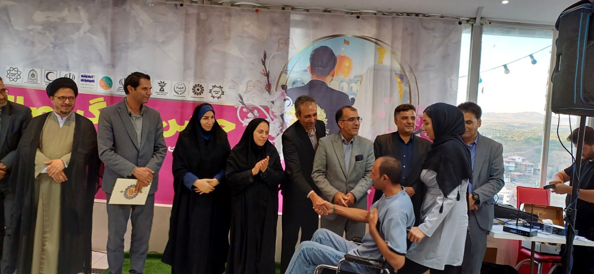 جشن بزرگ وصال؛  میزبان زوج‌های موفق و تاثیرگذار الهام‌بخش شهرستان سامان 