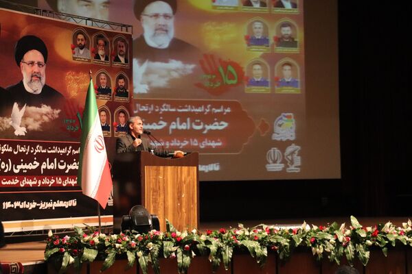 مراسم گرامیداشت سالگرد رحلت امام خمینی(ره) با حضور فرهنگیان تبریز