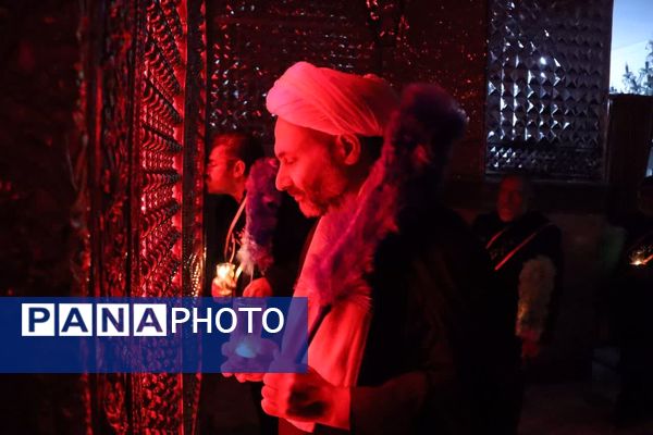 برگزاری مراسم شام غریبان شهادت حضرت زهرا (س) در امامزاده عباس بن موسی بجنورد 