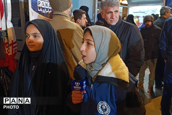 موکبی از جنس دانش‌آموز خبرنگاران پانا شهرستان بجنورد 