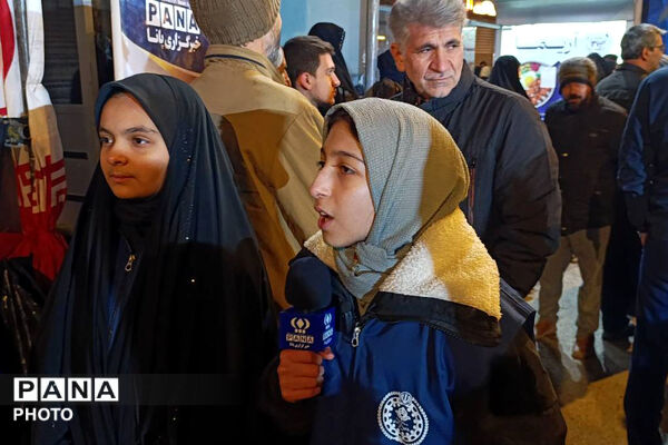 موکبی از جنس دانش‌آموز خبرنگاران پانا شهرستان بجنورد 