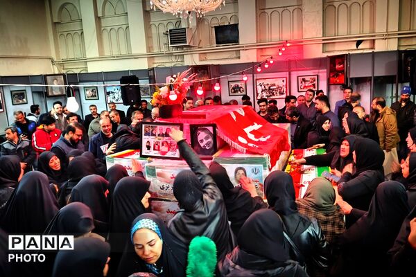 وداع با شهدای چقاگلان کرمانشاه 