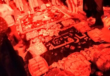 مردم فردوسیه برای حضرت رقیه (س) اشک ریختند