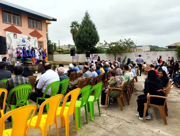 آیین کلنگ‌زنی دبستان ۱۲ کلاسه شهید ولی‌زاده سورک در شهرستان میاندورود 