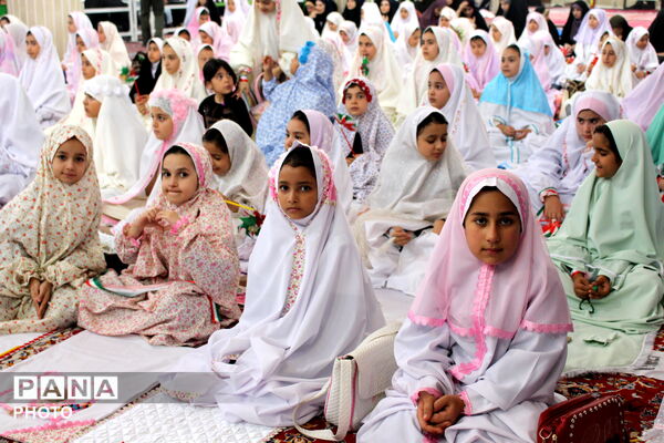 جشن پیمان آسمانی دانش‌آموزان نظرآباد