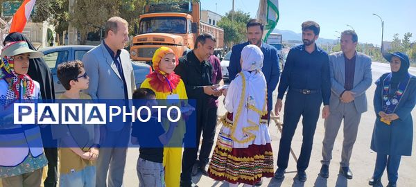برپایی موکب سازمان دانش‌آموزی در شهرستان سملقان
