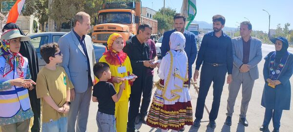 برپایی موکب سازمان دانش‌آموزی در شهرستان سملقان