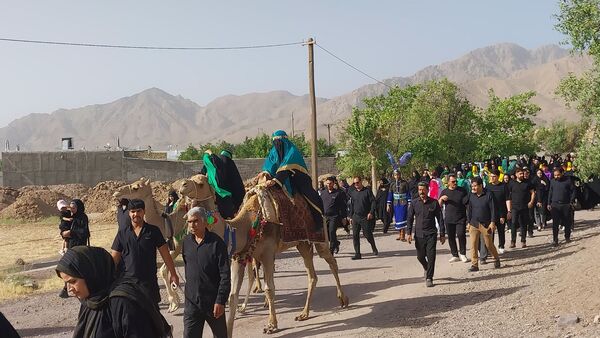 برگزاری مراسم تعزیه‌خوانی عاشورای حسینی