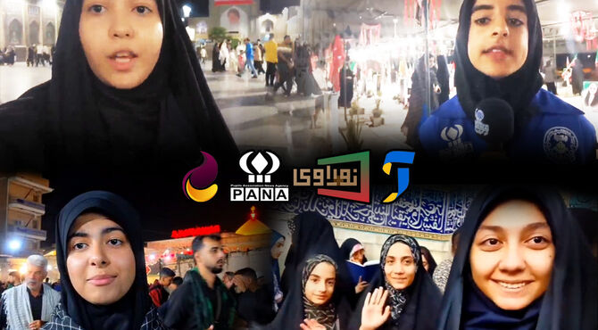 از مسیر دلدادگی تا قاب رسانه ملی؛ روایت دانش‌آموزان از اربعین دیده شد