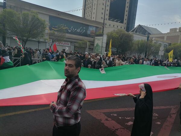 راهپیمایی روز قدس در مشهد مقدس