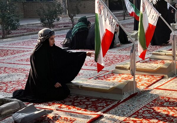 اعزام دختران دانش‌آموز شهر جعفریه قم به اردوی راهیان نور
