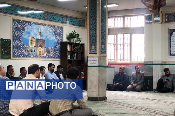 تجلیل از سادات فرهنگی به‌مناسبت عید غدیر خم در ناحیه 2 شهرری 
