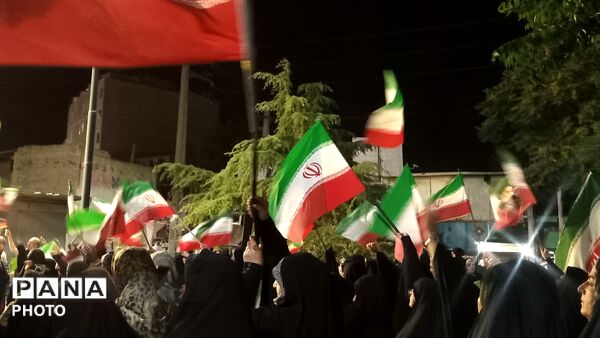 حضور مردم خستگی ناپذیر شهر فردوسیه پس از گذشت سه ماه ازشهادت رهبر عزیزمان