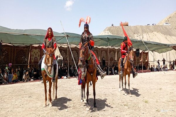 مراسم تعزیه خوانی اربعین حسینی در شهر نیشابور