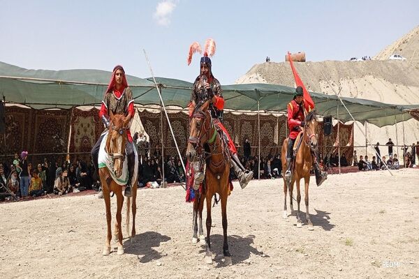 مراسم تعزیه خوانی اربعین حسینی در شهر نیشابور