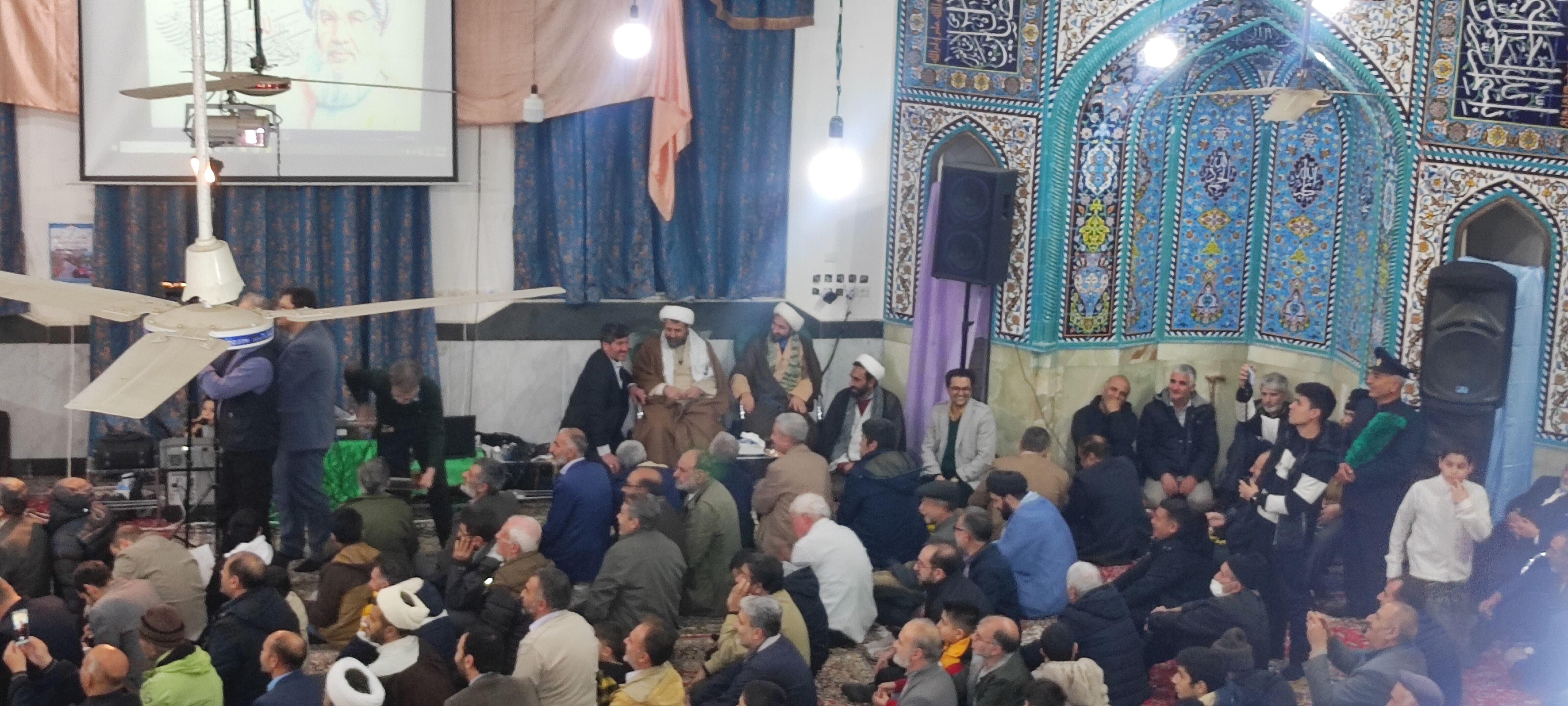 جشن بزرگ ولادت امام جواد (ع) در سالگرد عملیات کربلای پنج در بیت الجواد شیروان