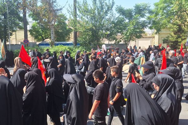 مراسم راهپیمایی جاماندگان اربعین حسینی در شیراز