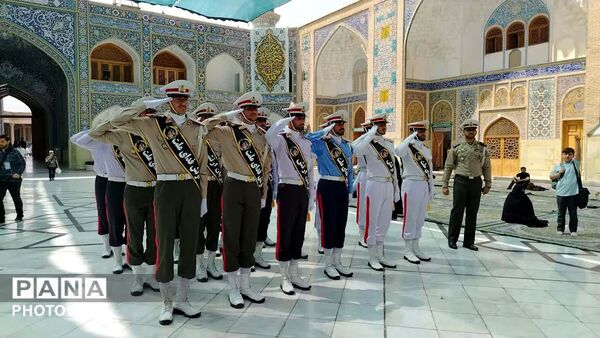 گلباران مزار امیر سپهبد شهید «موسوی» در قم