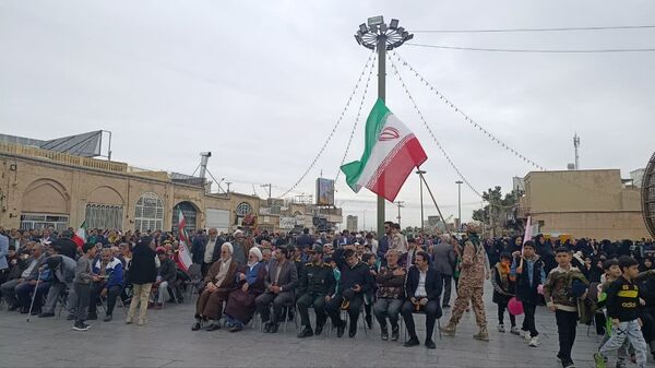 حضور با شکوه مردم تفت در راهپیمایی ۲۲ بهمن