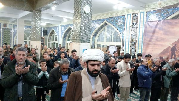  اعتکاف دانش‌آموزی در شهرستان بن