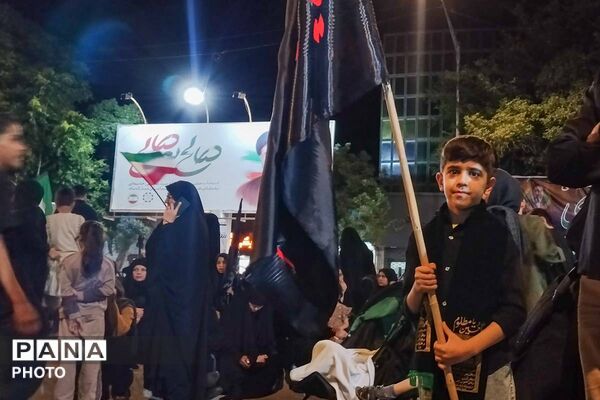عزاداری شب تاسوعا در بجنورد