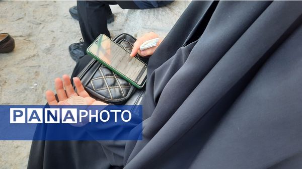 مراسم عطر افشانی مزار شهدای گمنام حبل نور کوهسنگی مشهد مقدس