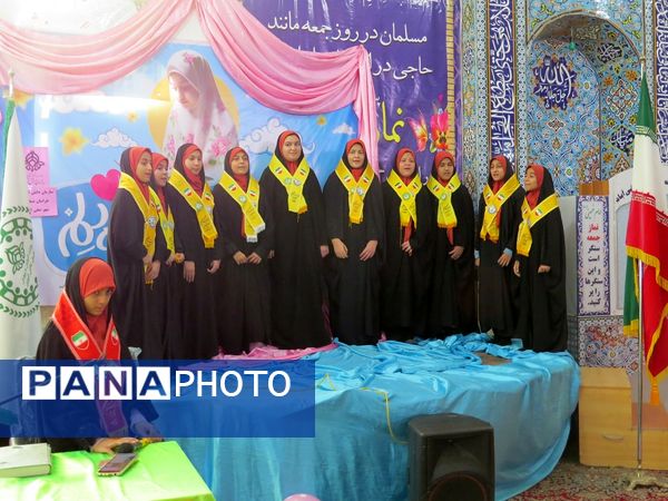 بازدید قائم مقام سازمان دانش‌آموزی از دانش‌آموزان پیشتاز معتکف بام و صفی‌آباد