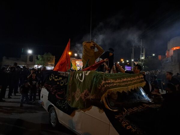 اجتماع بزرگ هیئت دهستان بزرگ رزق‌آباد شهرستان کاشمر 