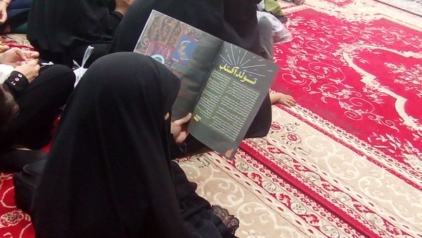 سومین شب عزاداری سیدالشهدا (ع) در فرح‌آباد کاشمر