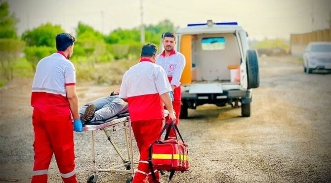 ارائه خدمات امدادی نیروهای عملیاتی هلال احمر به ۶۷۹ نفر