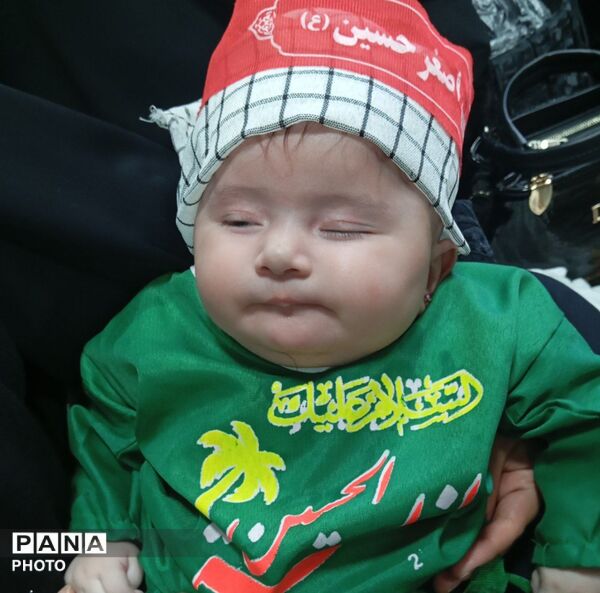 مراسم شیرخوارگان حسینی در بابانظر 