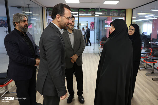 حضور زهرا پناهی‌روا؛ مدیرکل امور شاهد و ایثارگران در خبرگزاری پانا