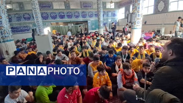 لحظاتی با معتکفین پیشتاز «مدرسه فلسطین» 