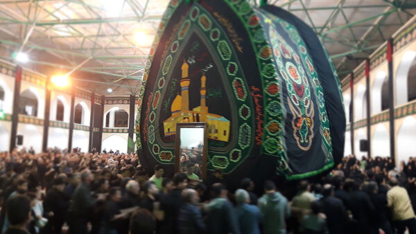 آیین کهن نخل گردانی در اشکذر 