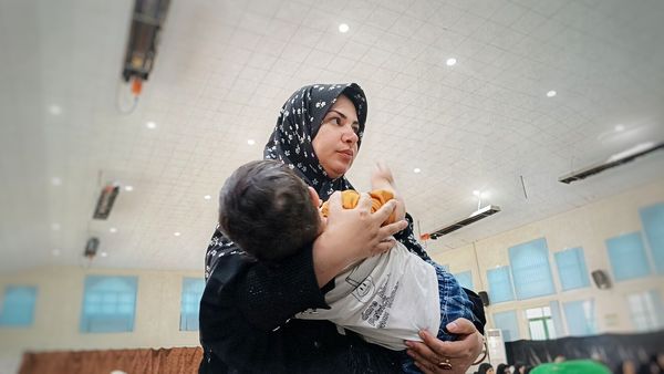  مراسم شیرخوارگان حسینی در شهرستان مارگون