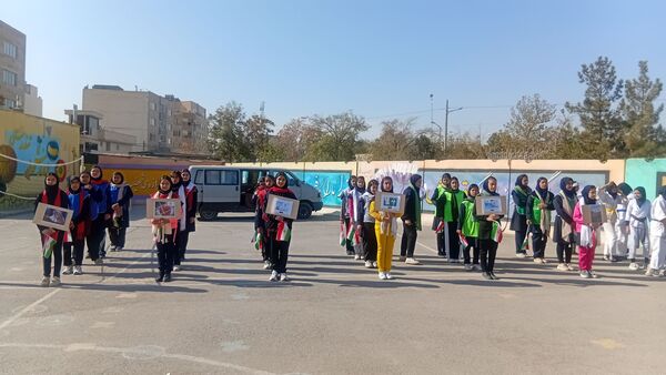 المپیاد ورزشی درون مدرسه‌ای در دبیرستان عطیه