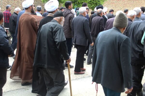 حمایت نمازگزاران جمعه در گلوگاه از مردم مظلوم فلسطین