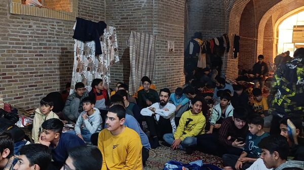 اعتکاف در مسجد جامع شهرستان نیشابور 