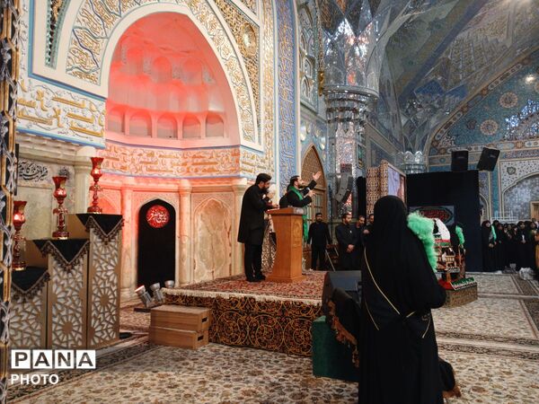 در حریم کوچکترین سرباز کربلا