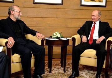 علی لاریجانی با «پوتین» دیدار کرد