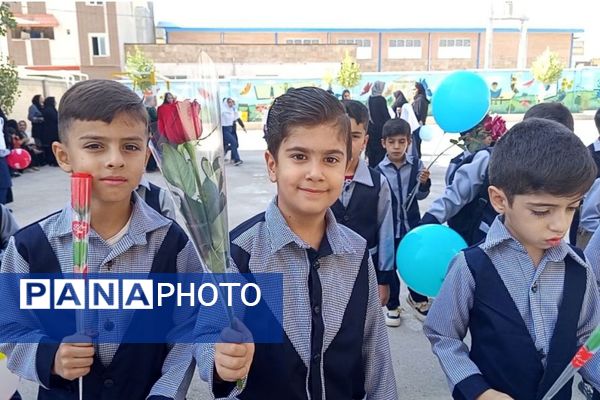 شکوفه‌های لبخند در لردگان نوید سالی پربار در مدارس نیایش و مهرآفرین