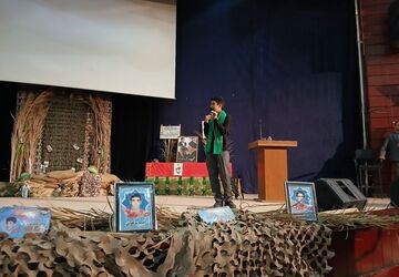 گرامیداشت شهدای اقتدار جنگ ۱۲ روزه در تبادکان
