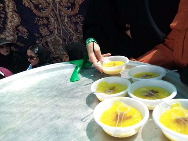 مراسم روز اربعین حسینی و تعزیه‌خوانی در شهر بار 