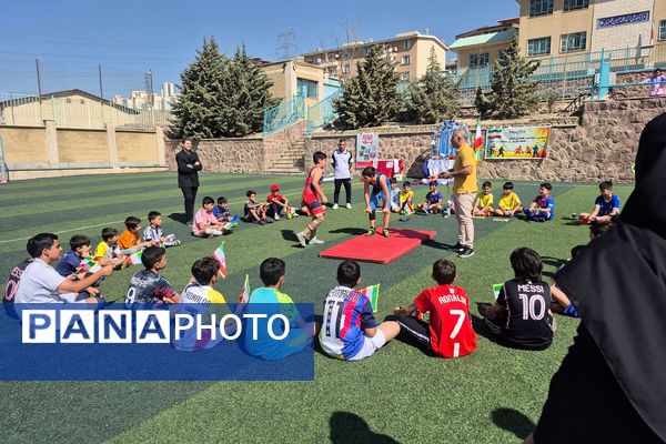 اجرای سلسله برنامه های «طرح میدان پویا» در دبستان استاد شهریار پردیس 