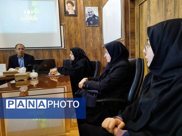 جلسه هماهنگی طرح دندانپزشکی رایگان  منطقه قائمیه در آموزش و پرورش ناحیه۳