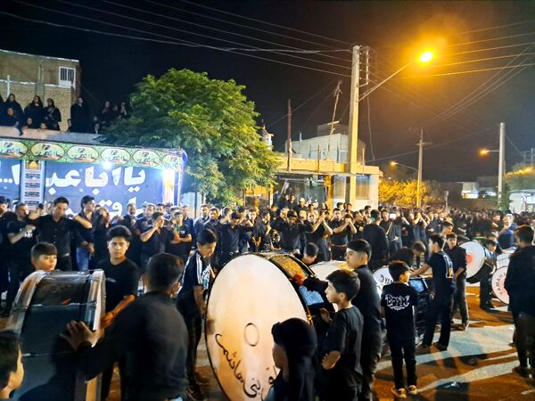اجتماع بزرگ هیئت دهستان بزرگ رزق‌آباد شهرستان کاشمر 