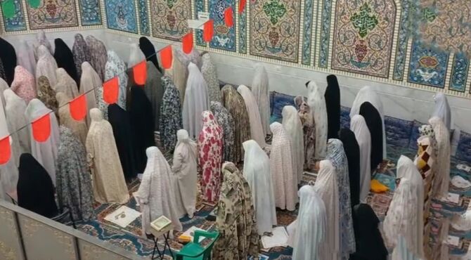 حس و حال دانش آموزان از اعتکاف