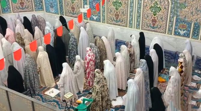 حس و حال دانش آموزان از اعتکاف