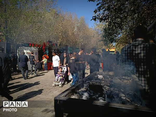 خدمت‌رسانی موکب ها در ایام شهادت حضرت معصومه(س)